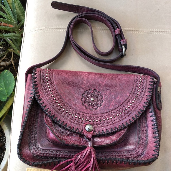 Patricia Nash Bags Patricia Nash Beautiful Purple Leather
